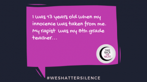 survivor story for #weshattersilence