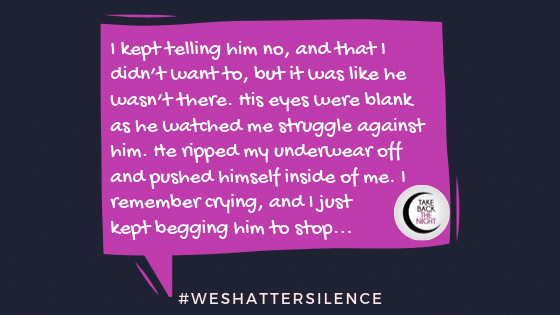 22 Years Old in Whittier, CA | #WeShatterSilence | Let This Story Be Heard By Clicking Share