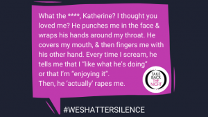survivor story for #weshattersilence