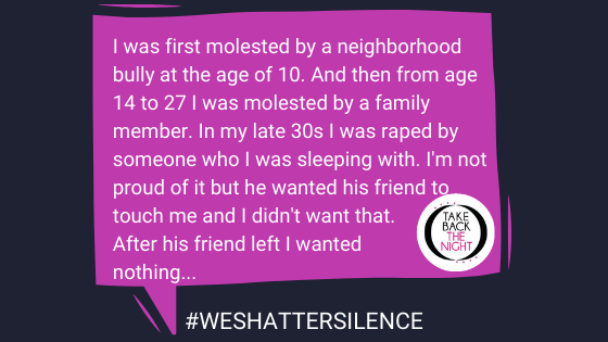 I Survived... #WeShatterSilence - | Share Your Story and Fight Back!